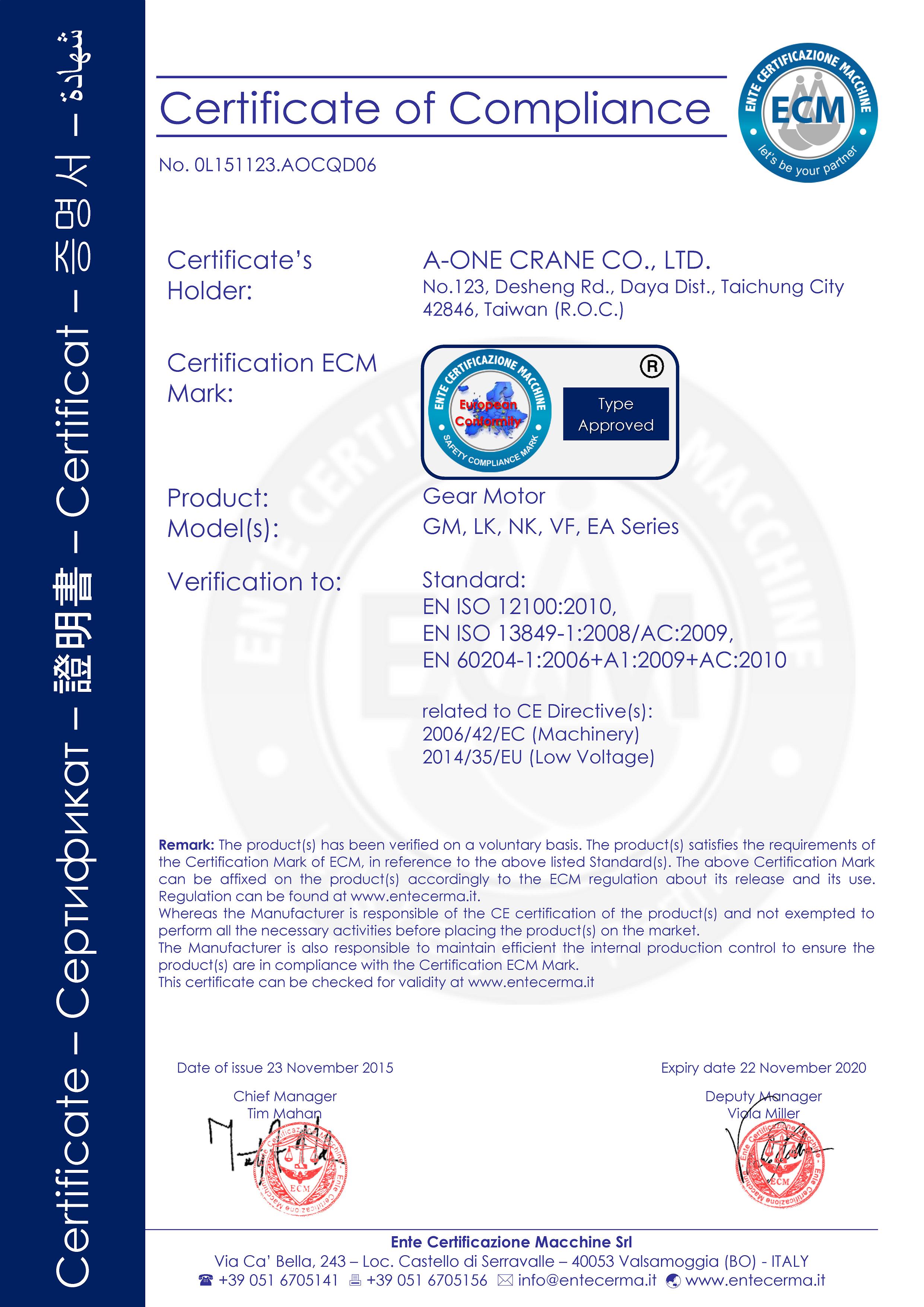 CE Marking